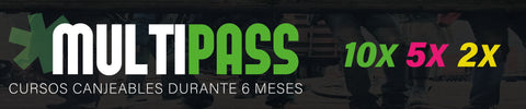 multipass cursos canjeables durante 6 meses