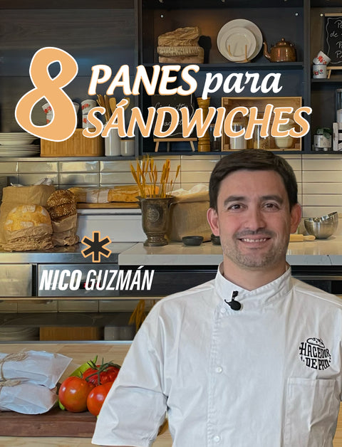 curso online 8 panes para 8 sándwiches - El Hacedor de Pan - Nicolás Guzmán