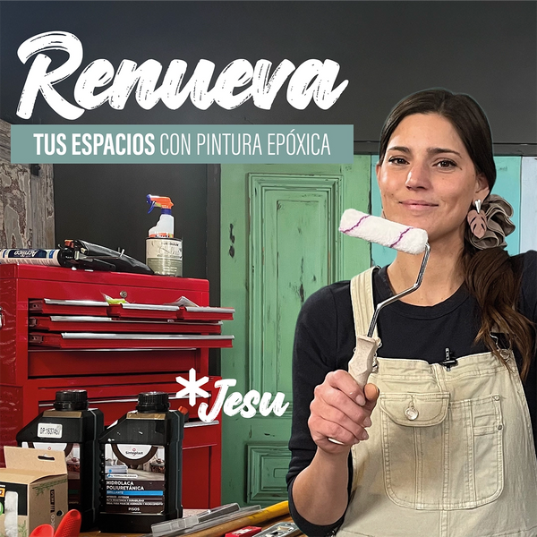 Curso Online Renueva - Renueva tus Espacios con pintura epóxica sin obras- Jesu Rojas
