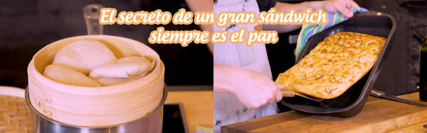 El secreto de un gran sándwich siempre es el pan . Curso Online cocina - 8 panes para 8 sándwiches - El hacedor de pan - Nicolás Guzmán