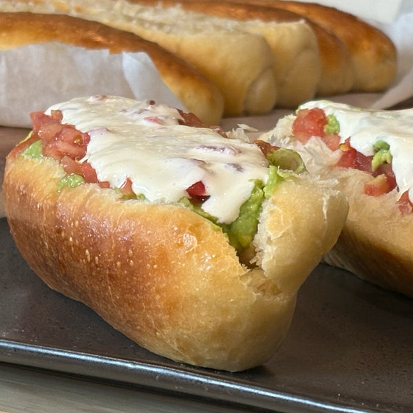Pan Hot Dog — 8 panes para 8 sándwiches
