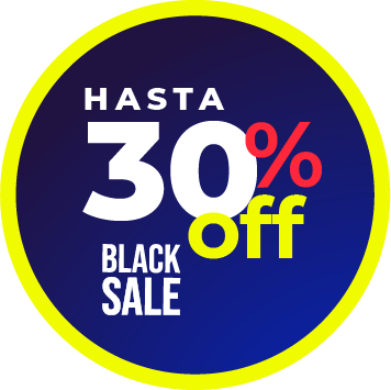 Black Sale - hasta 30% OFF