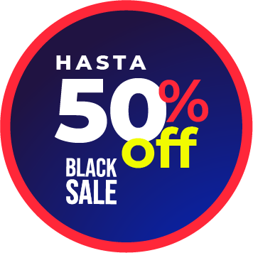 Black Sale - hasta 50% OFF