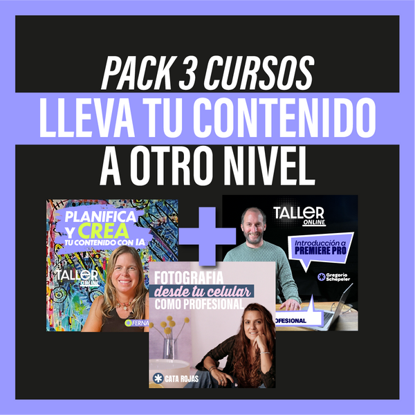 Pack 3 Cursos: Lleva tu contenido a otro nivel - PrimarioEd