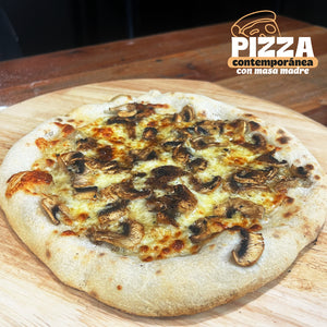 Pizza contemporánea con masa madre - PrimarioEd
