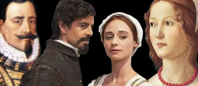 Retratos de Pedro de Valdivia e Inés Suárez, en el curso